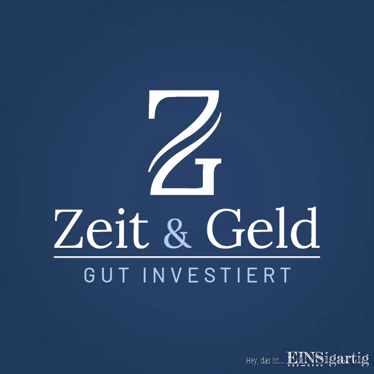 Einsigartig Zeit Geld Logo