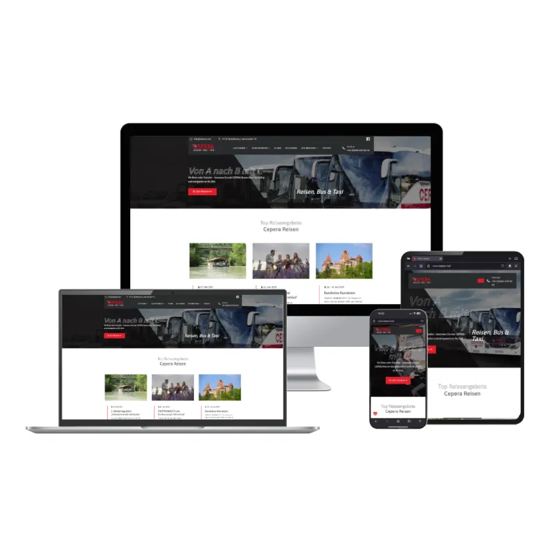Displaymockup Cepera Reisen